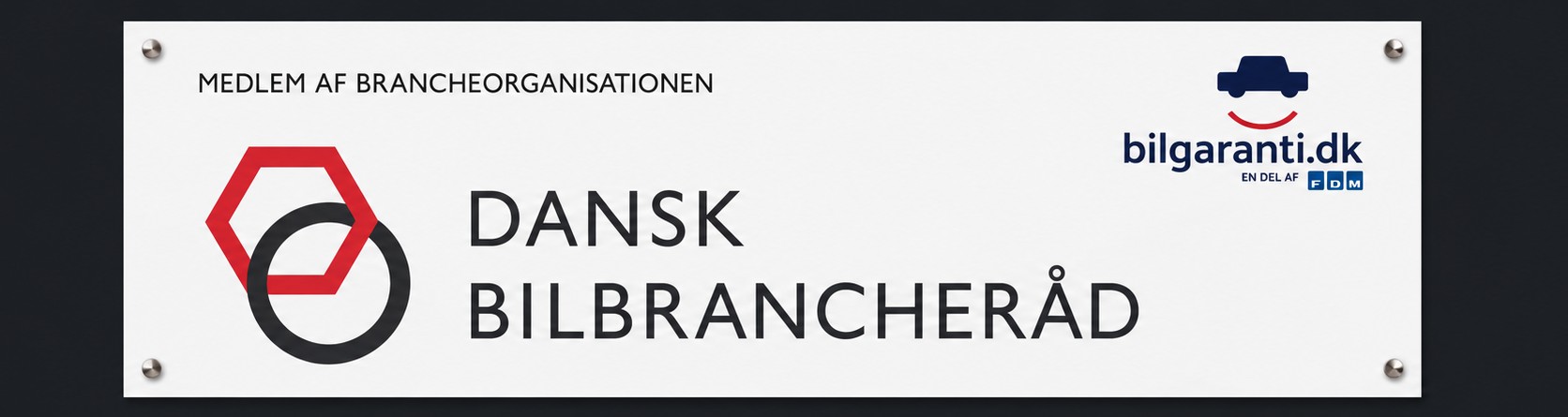 Marias Auto er medlem af brancheorganisationen Dansk Bilbrancheråd